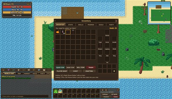 Inventory and equipment